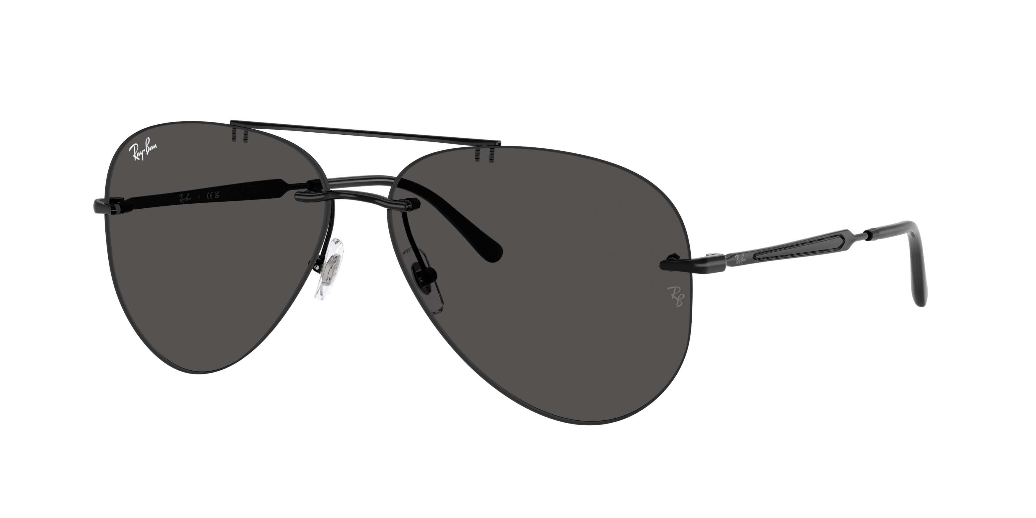 Ray-Ban RB3791 Dark Grey Sunglasses - Black - BLACK/GREY